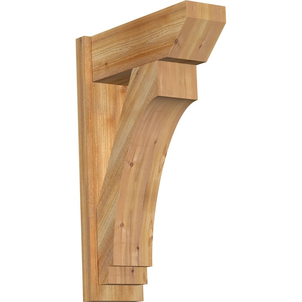 Ekena Millwork Imperial Slat Rough Sawn Outlooker, Western Red Cedar, 8"W x 22"D x 34"H OUT08X22X34IMP06RWR - main